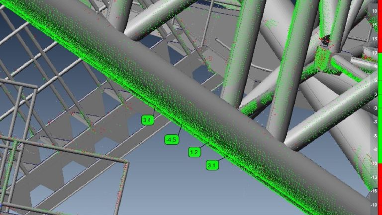 三维激光扫描技术在钢结构检测中的应用