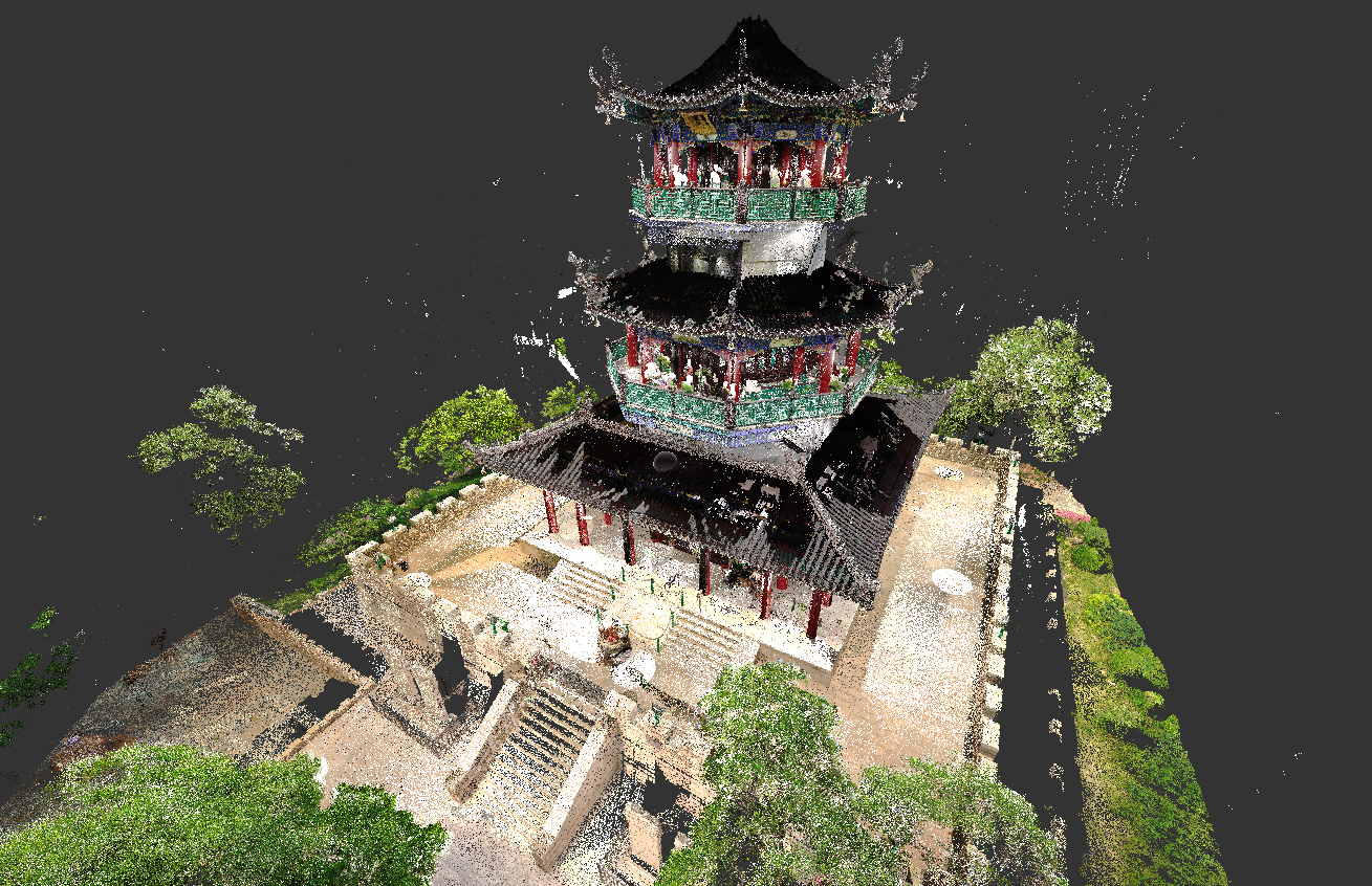 古建筑三维扫描建模解决方案