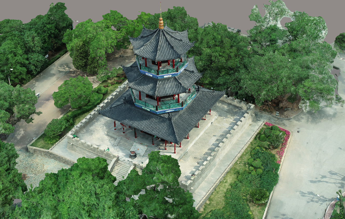 古建筑三维扫描建模解决方案